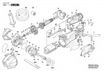 Bosch 3 601 C91 060 GCT-115 110 V / GB Spare Parts GCT-115